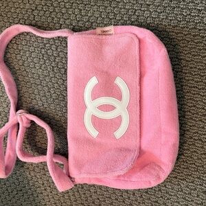 Chanel VIP pink Terry purse